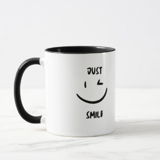 Just smile mug