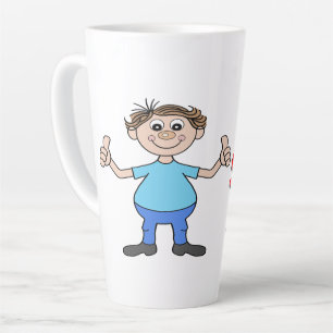 Just Smile Mug Smiling Man with Thumbs Up