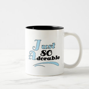 Just So Adorable Two-Tone Coffee Mug