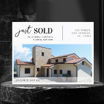 Just Sold Real Estate Property Realtor Marketing Postcard<br><div class="desc">Spread the world around with this stylish,  customisable postcard,  featuring your custom images and text. Easily add your own info by clicking on the "personalise" option.</div>