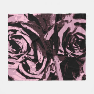 Just Some Roses Fleece Blanket
