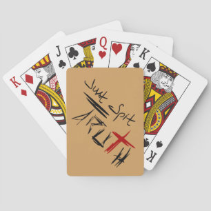 Just Spit Truth Playing Cards