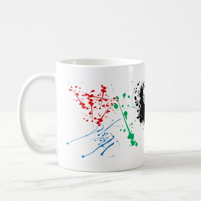 Just Splash a Paint On a Mug (Left)