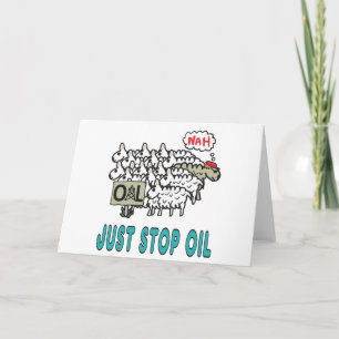 Just Stop Oil Card