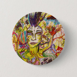 Just Strange 6 Cm Round Badge