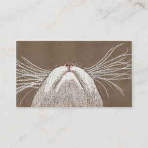 JUST THE CATS WHISKERS BUSINESS CARD