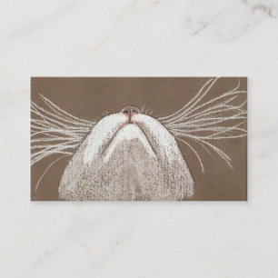 Just the cats whiskers business card