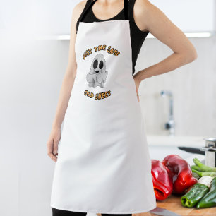 Just the same old sheet apron