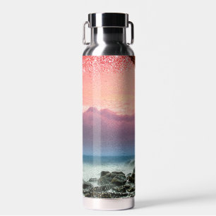Just The Sound Of The Ocean & Sparkles Water Bottle
