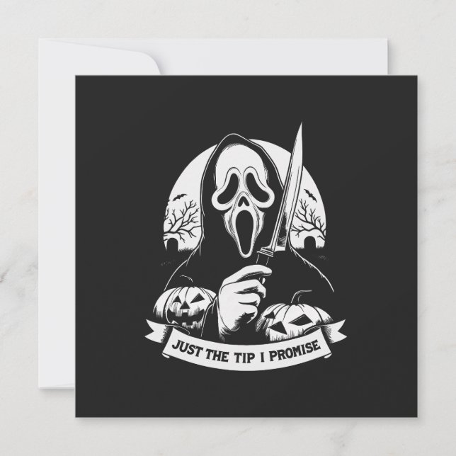 Just The Tip I Promise  Card (Front)