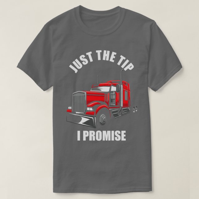 Just the Tip I Promise T-Shirt (Design Front)