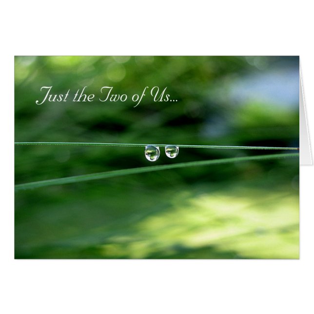 Just the Two of Us... (Front Horizontal)