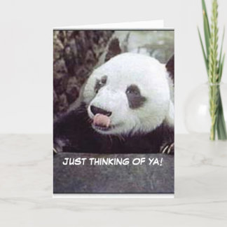 Just thinking of you! card