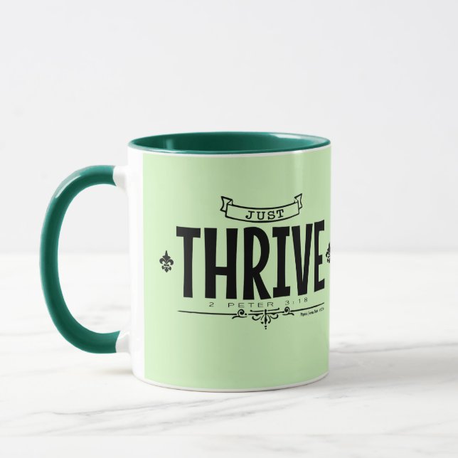 Just Thrive Mug (Left)