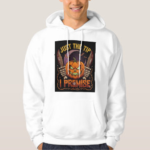 Just Tip Premise Halloween Pumpkin Bloody Knives_1 Hoodie