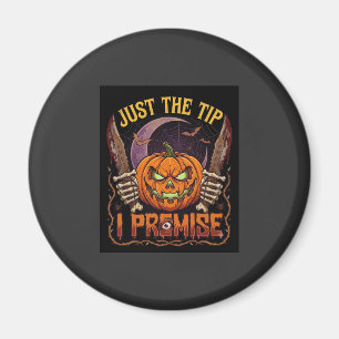 Just Tip Premise Halloween Pumpkin Bloody Knives_1 Magnet
