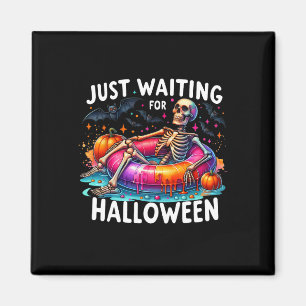 Just Waiting For Halloween 1 Magnet