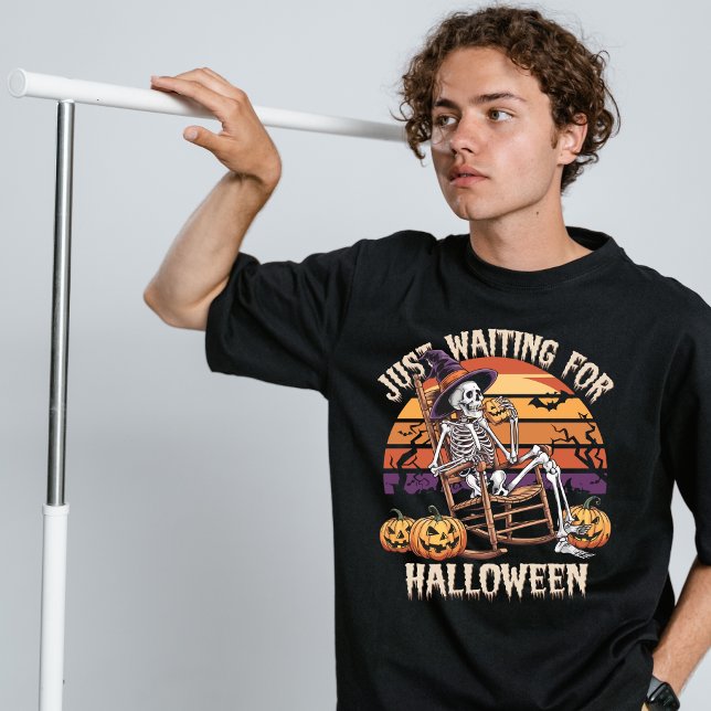 Just waiting for halloween  T-Shirt (Creator Uploaded)