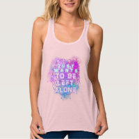 Just Wants to Be Left Alone Autistic Pride T-Shirt