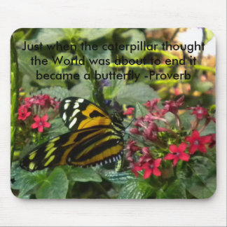 Just when the Caterpillar thought... Mouse Pad