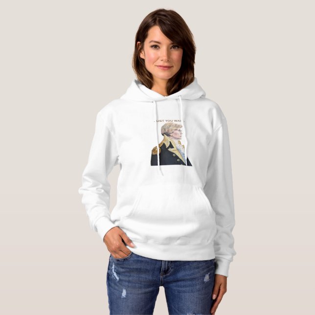 Just you Wait Elizabeth Warren Hooded Sweatshirt (Front Full)