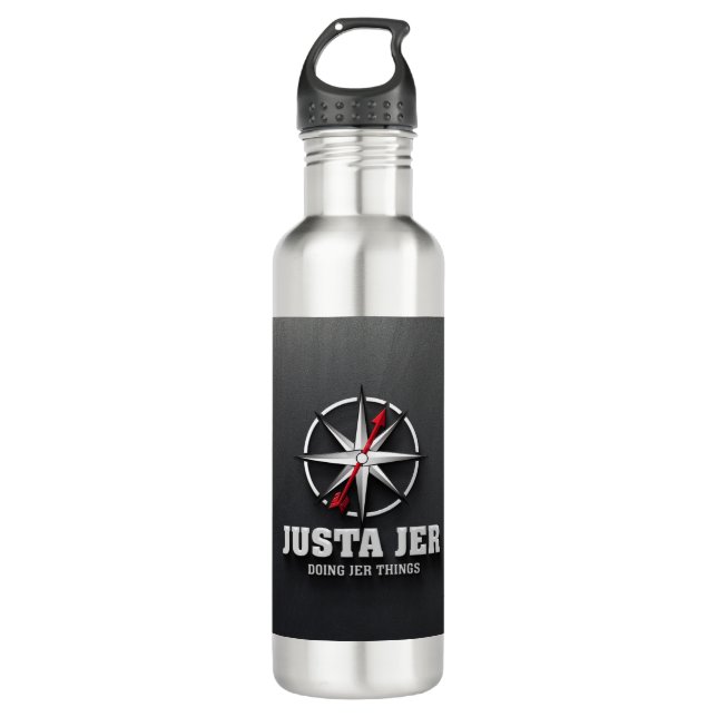 Justa Jer Stainless Steel Water Bottle (Front)