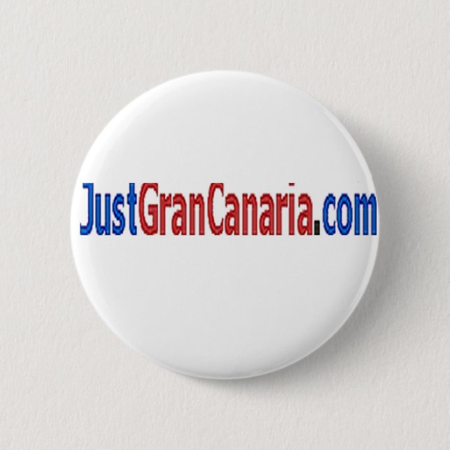 JustGranCanaria 6 Cm Round Badge (Front)