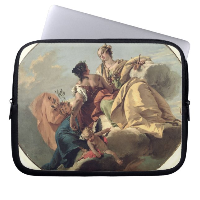 Justice and Peace Laptop Sleeve (Front)