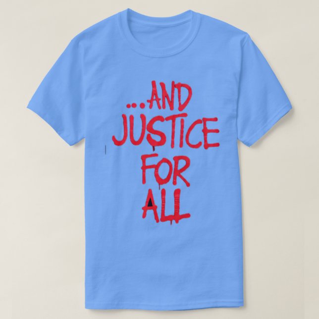 Justice For All Metal TShirt (Design Front)