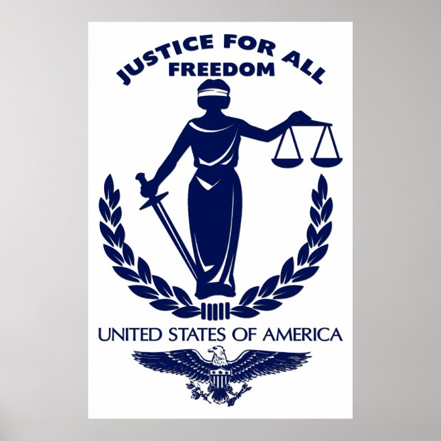 Justice For All Poster (Front)