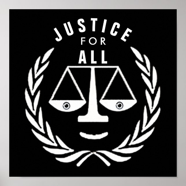 Justice For All Poster (Front)