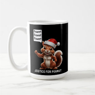 Justice for Peanut Christmas MAGA Coffee Mug