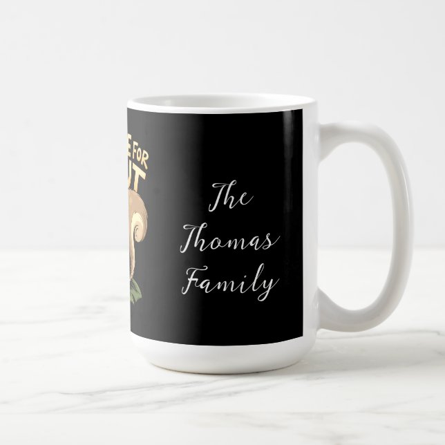 Justice for Peanut: The Squirrel Who Stole Hearts  Coffee Mug (Right)