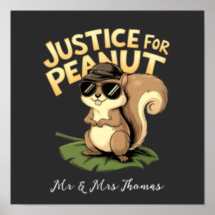 Justice for Peanut: The Squirrel Who Stole Hearts Poster