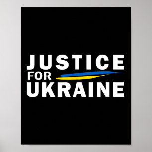 Justice For Ukraine. War  Poster