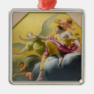 Justice, from a series of Four Cardinal Metal Tree Decoration