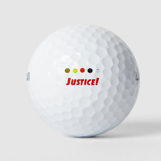 Justice Golf Balls (Front)