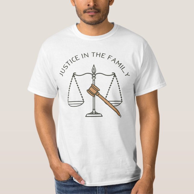 Justice in the Family T-Shirt (Front)