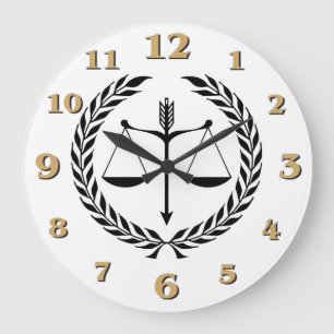 Justice Large Clock