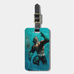 Justice League #10 Aquaman Drowned Earth Variant Luggage Tag