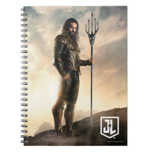Justice League Aquaman On Battlefield Notebook