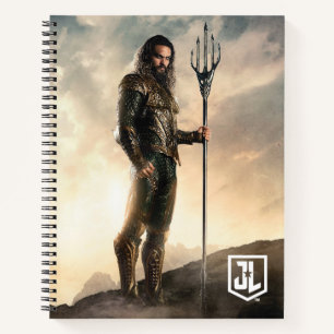 Justice League Aquaman On Battlefield Notebook