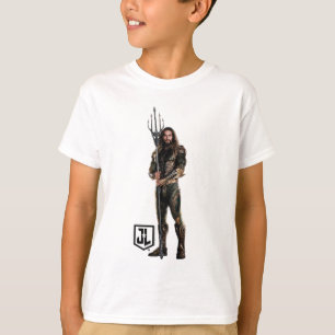 Justice League Aquaman On Battlefield T-Shirt