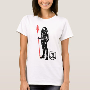 Justice League Aquaman Pose Noir Pop Art T-Shirt