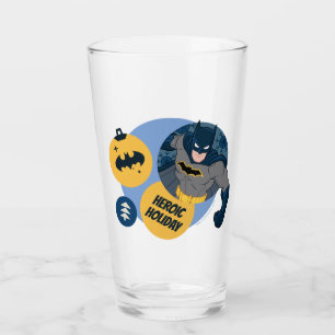 Justice League Batman Holiday Bauble Glass