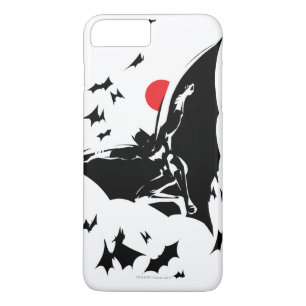 Justice League Batman in Cloud of Bats Pop Art Case-Mate iPhone Case