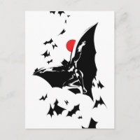 Justice League | Batman in Cloud of Bats Pop Art