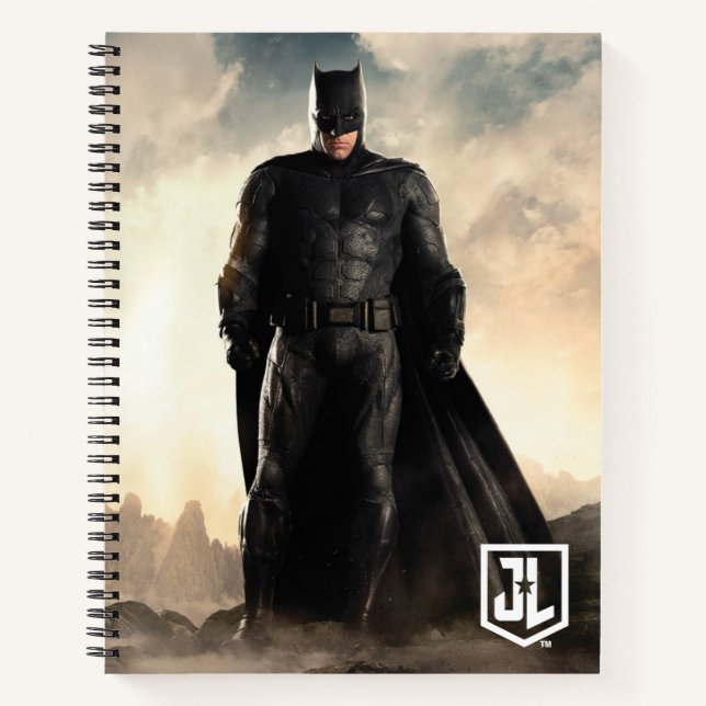 Justice League | Batman On Battlefield Notebook (Front)