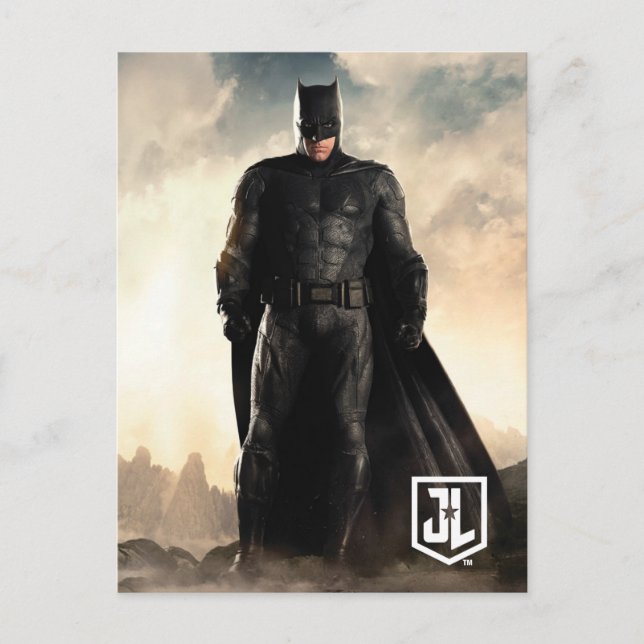 Justice League | Batman On Battlefield Postcard (Front)