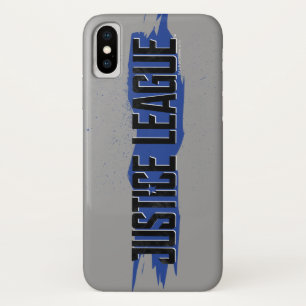 Justice League   Blue Stroke Justice League Logo Case-Mate iPhone Case